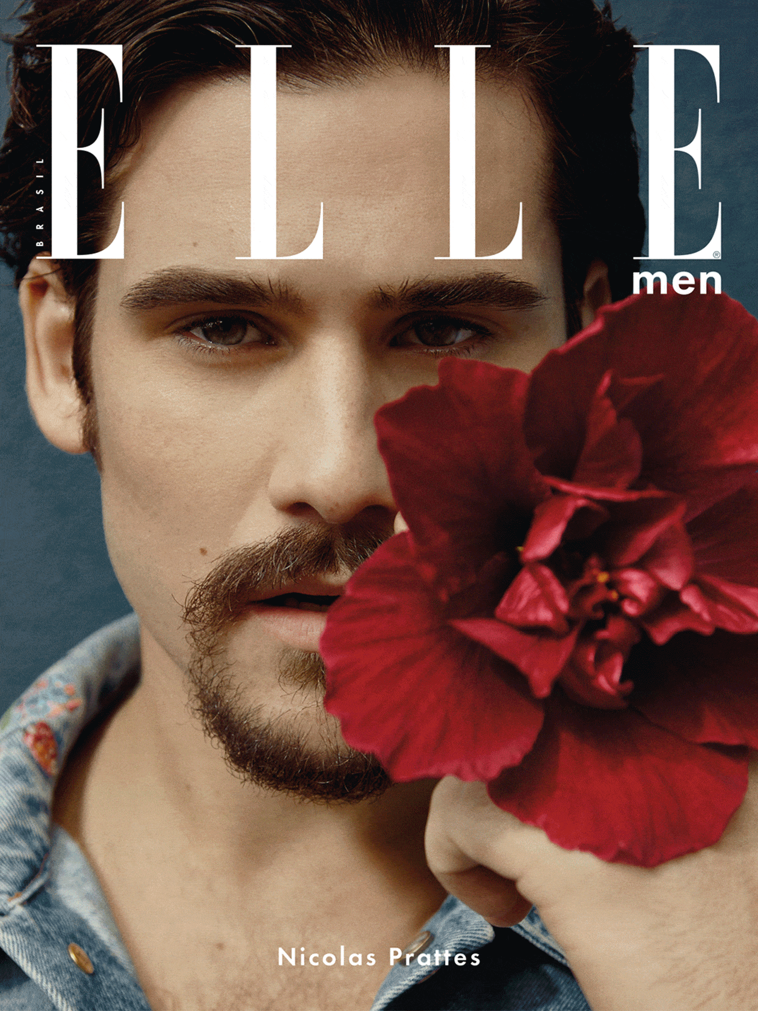publicação de moda masculina contemporânea