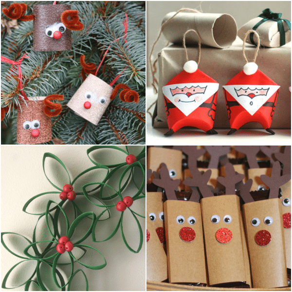 como fazer enfeite de natal com material reciclado