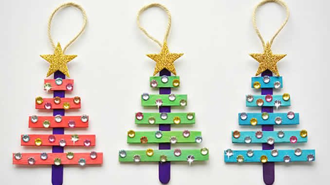 enfeites de natal caseiros com materiais reaproveitados