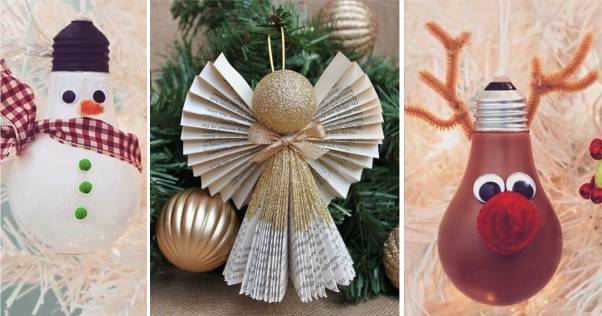 diy enfeite de natal reciclado