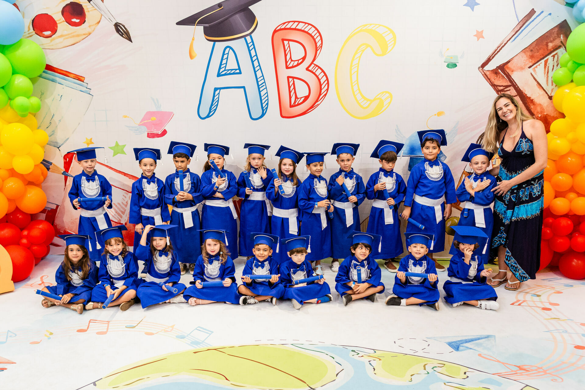 decoração formatura infantil