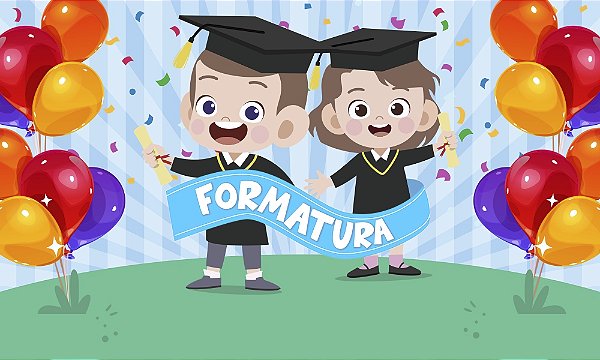 convite formatura infantil