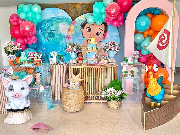 decoração moana luxo