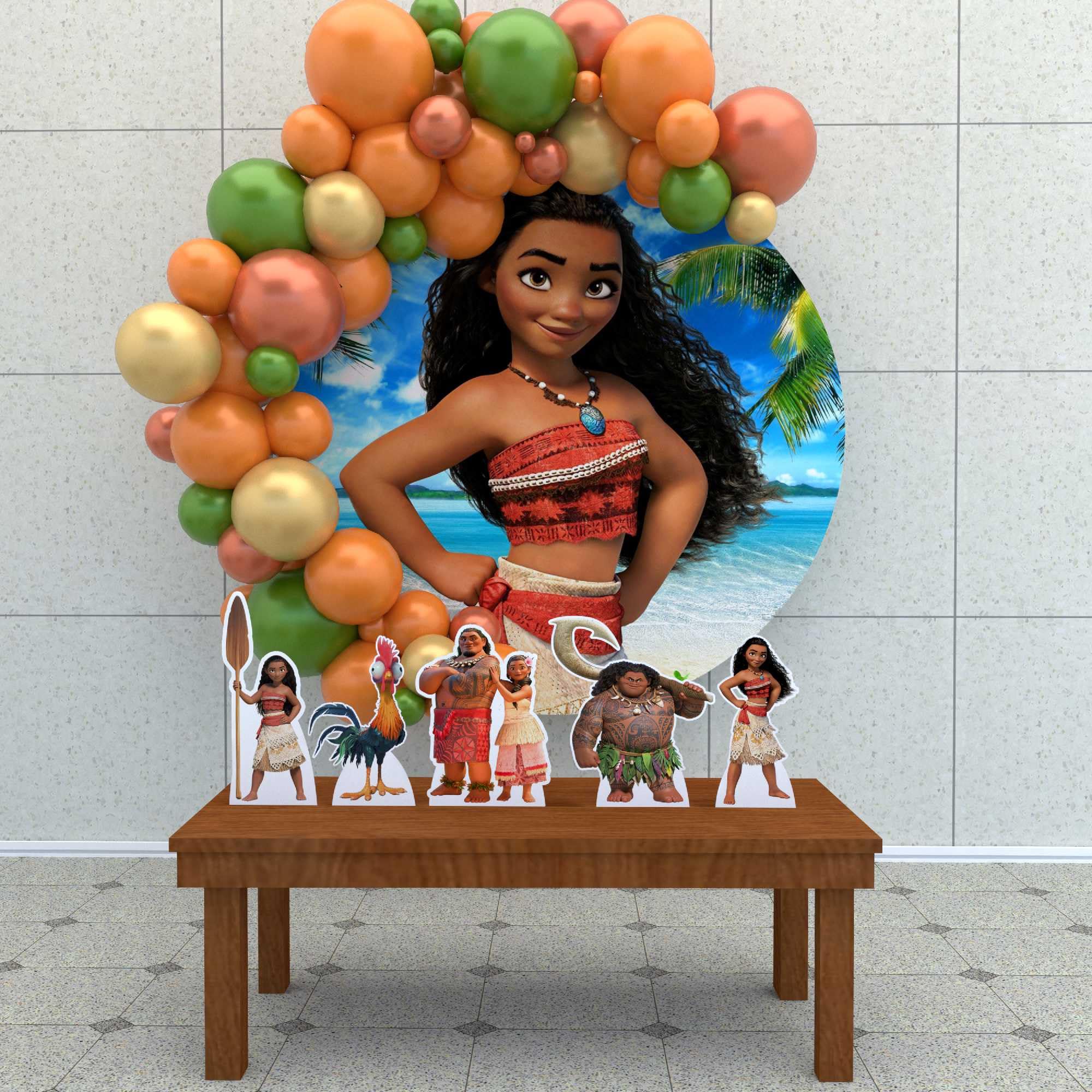 tema moana para aniversário