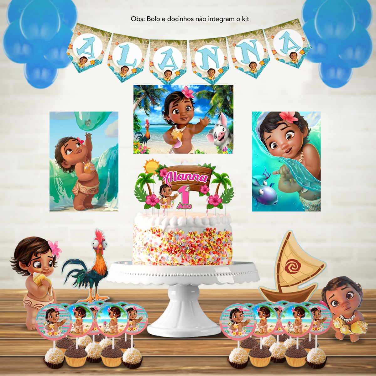 festa moana em casa