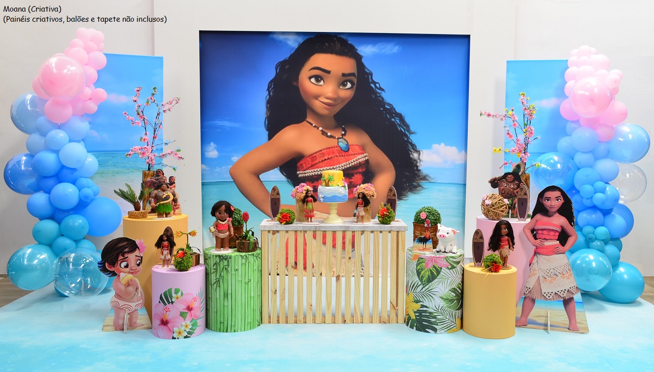 painel moana 3d