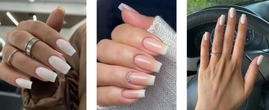 formatos de unhas longas