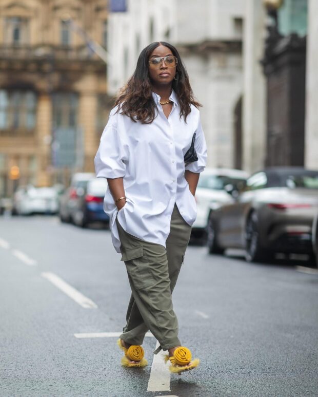 calça cargo feminina