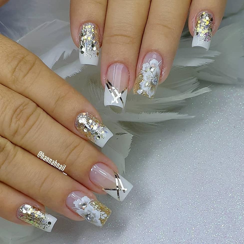 unhas decoradas fáceis