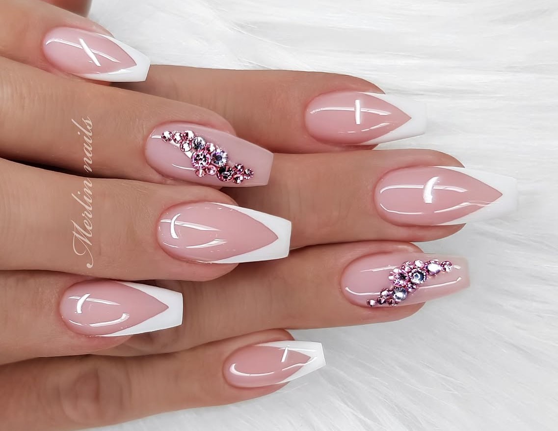 unhas decoradas curtas