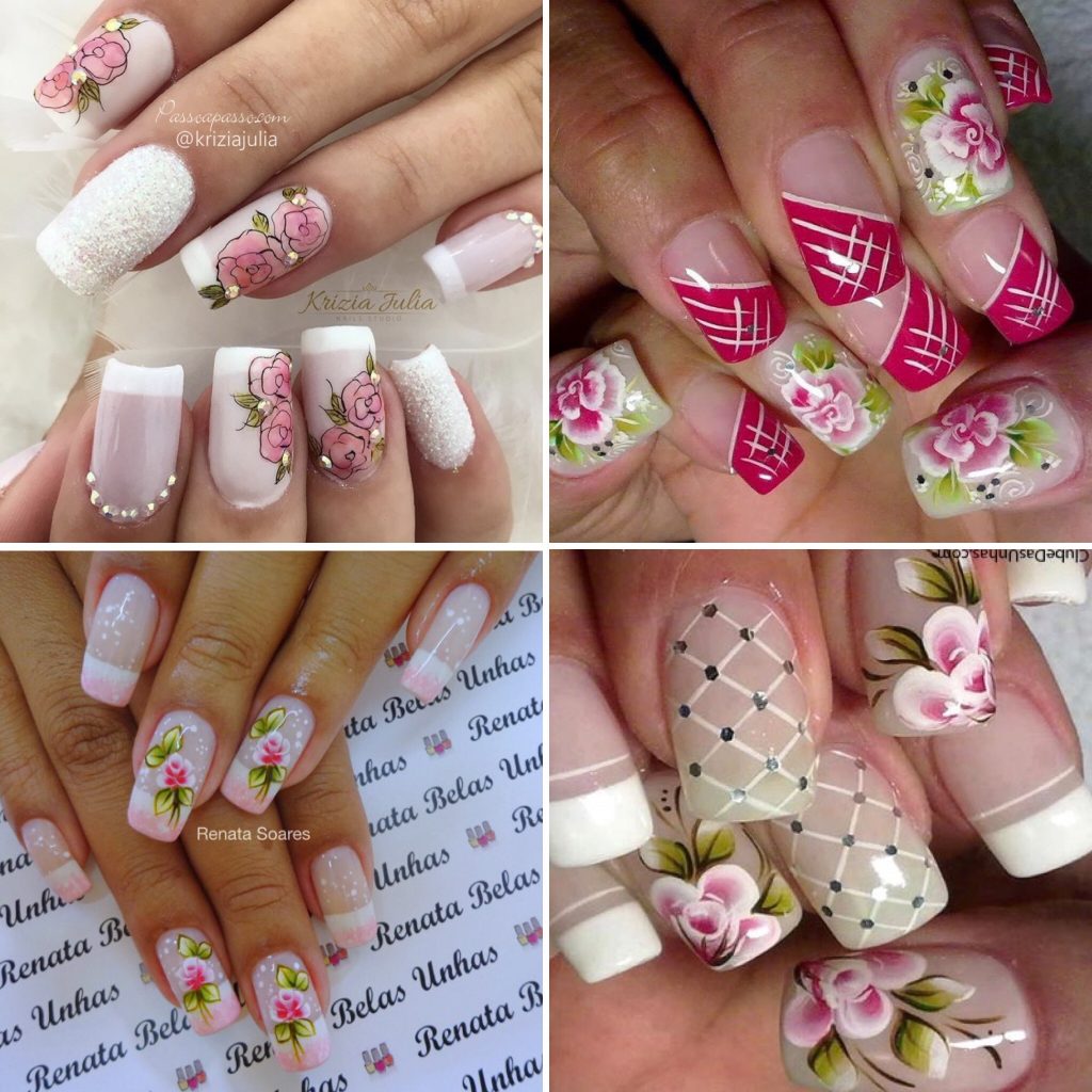 unhas decoradas longas