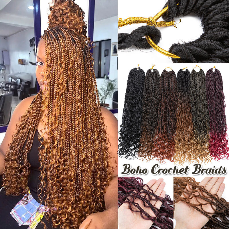 penteados gypsy braids