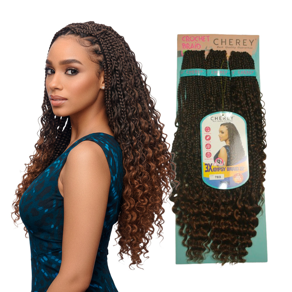 gypsy braids com luzes