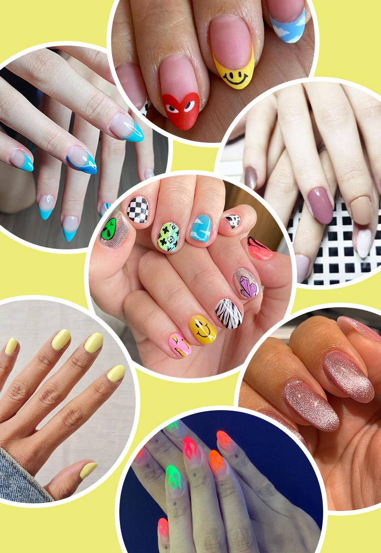 unhas nude elegantes