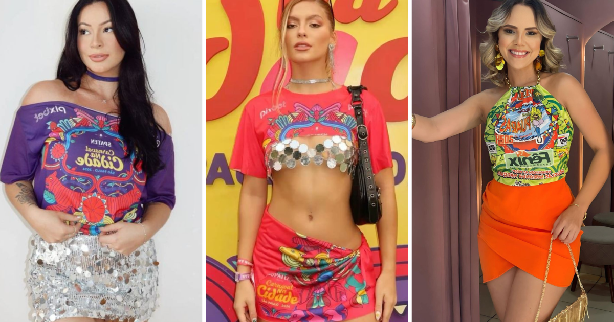 roupa de carnaval customizada