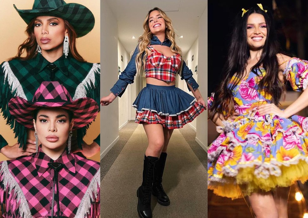 ideias de looks juninos para crianças