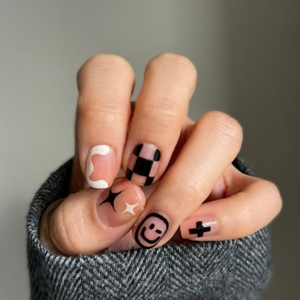 unhas curtas quadradas