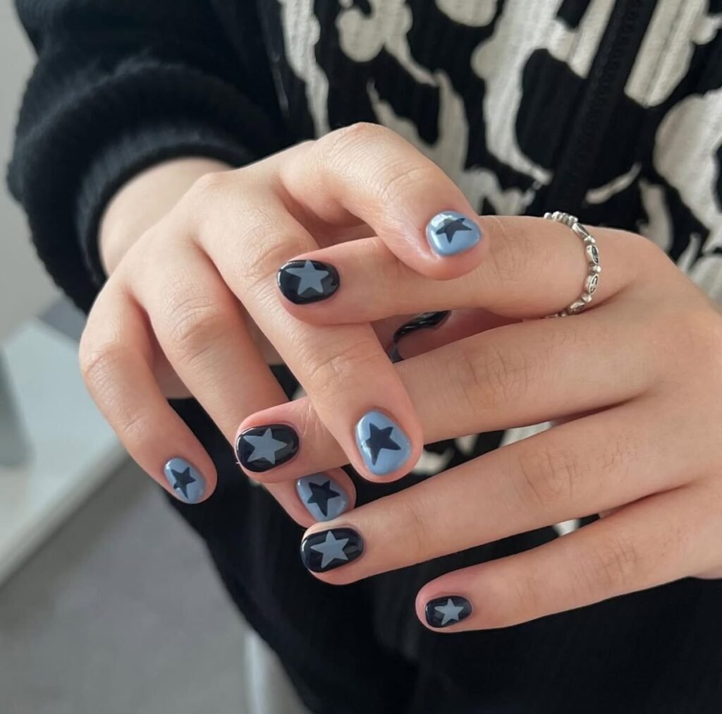 ideias de esmalte para unhas curtas