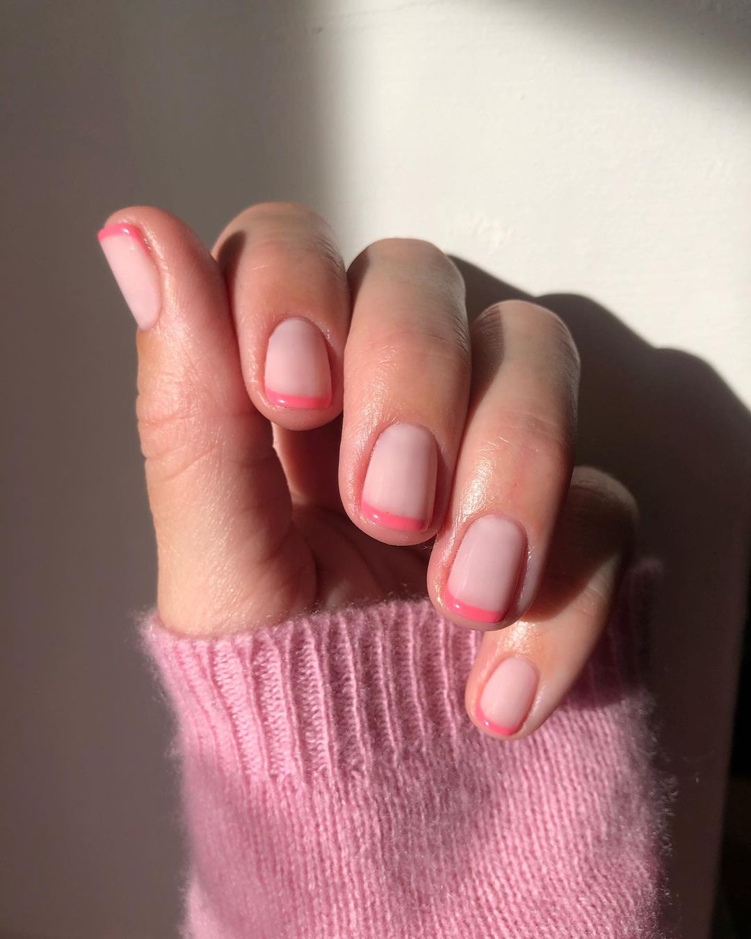 unha rosa abstrata