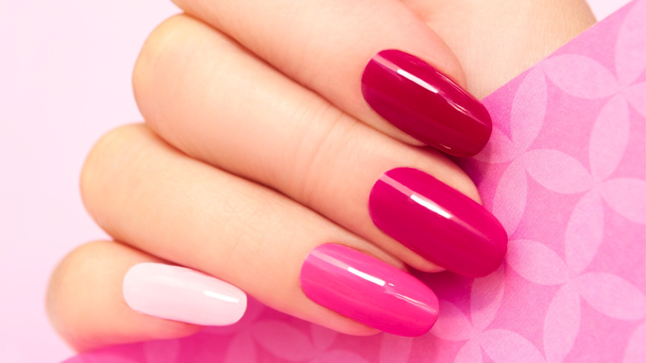 efeito glazed donut unhas
