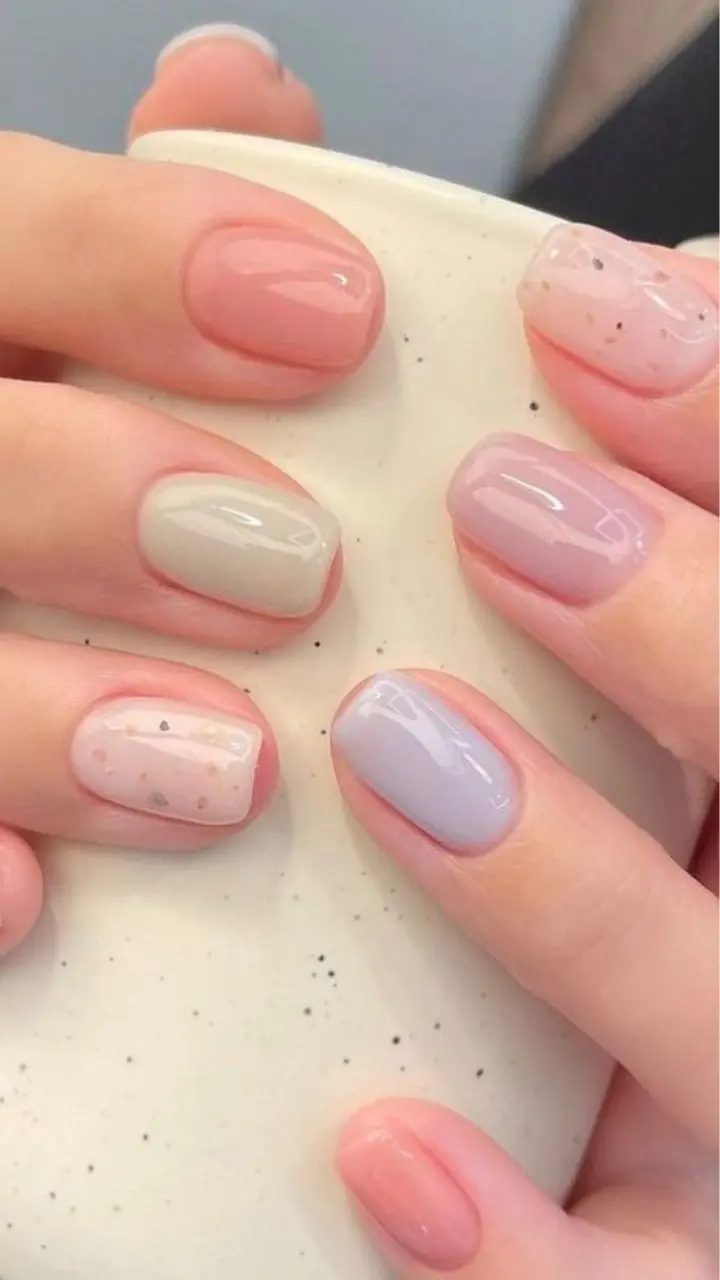 unhas curtas francesinha