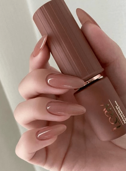 Ideias de unhas marrom