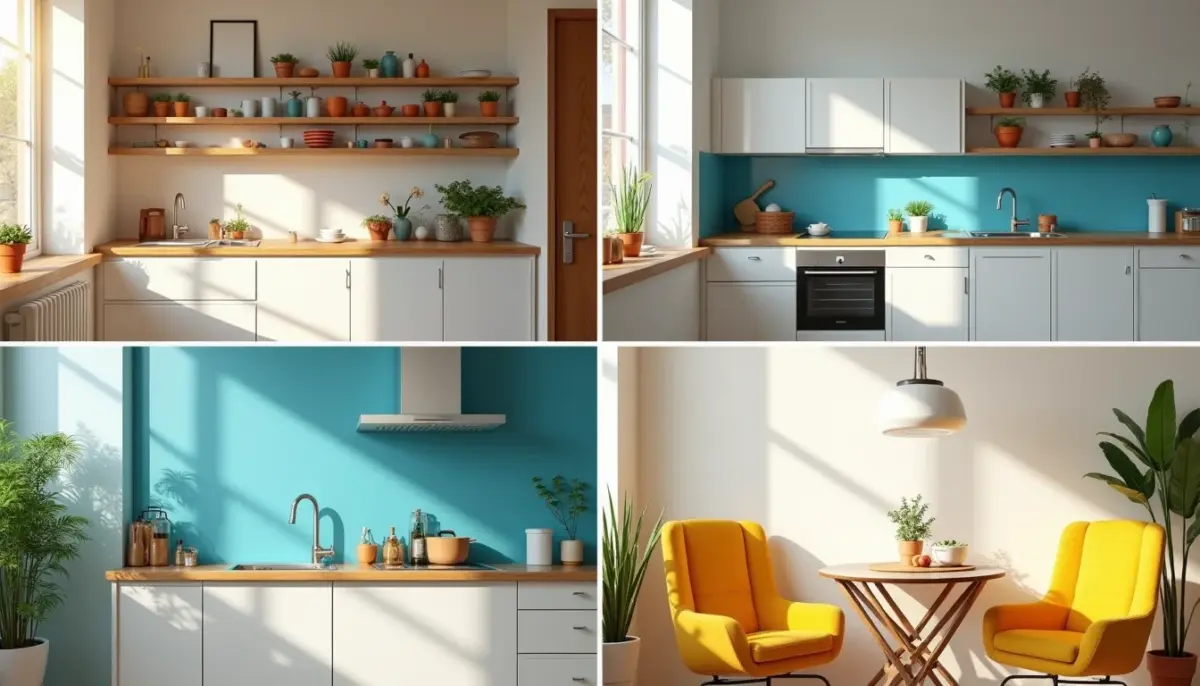 34 Ideias para Cozinhas Pequenas e Simples que Ampliam o Espaço