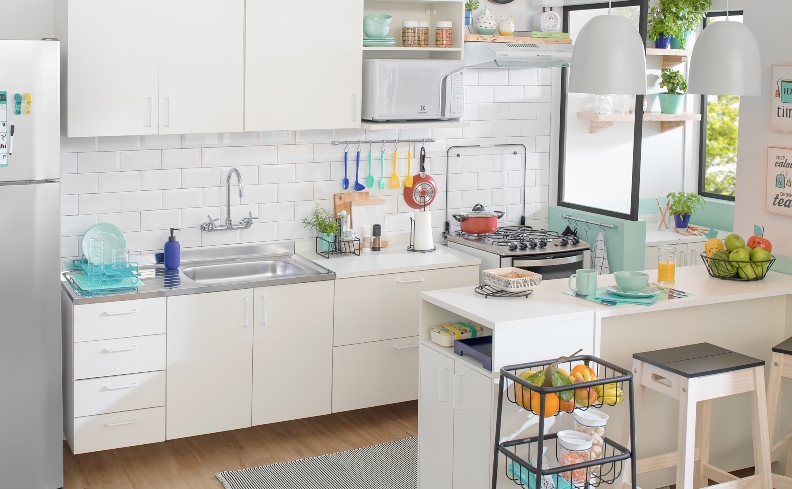 decoração cozinha simples e barata