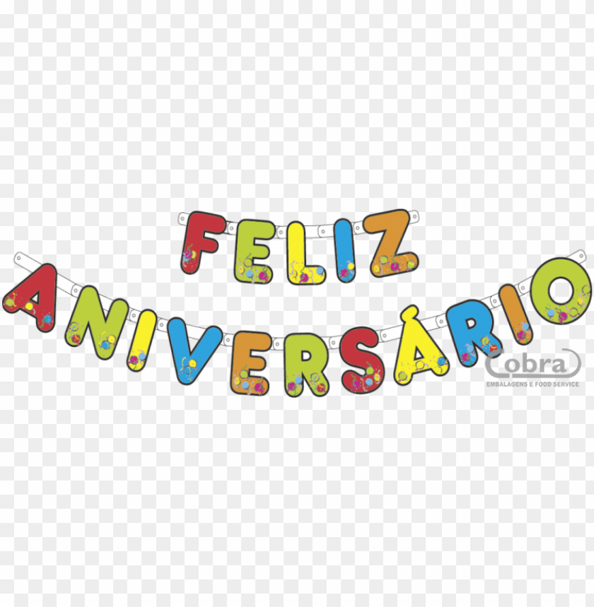 feliz aniversário png para imprimir