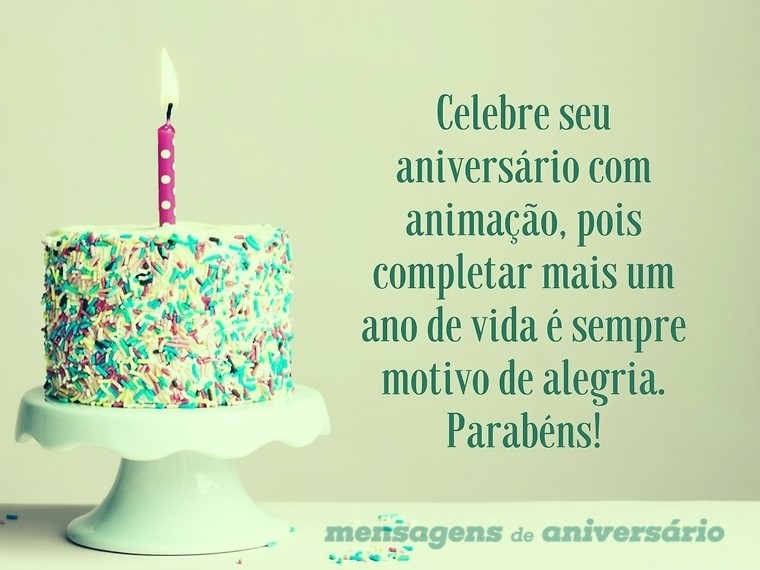 frase de feliz aniversário para imprimir