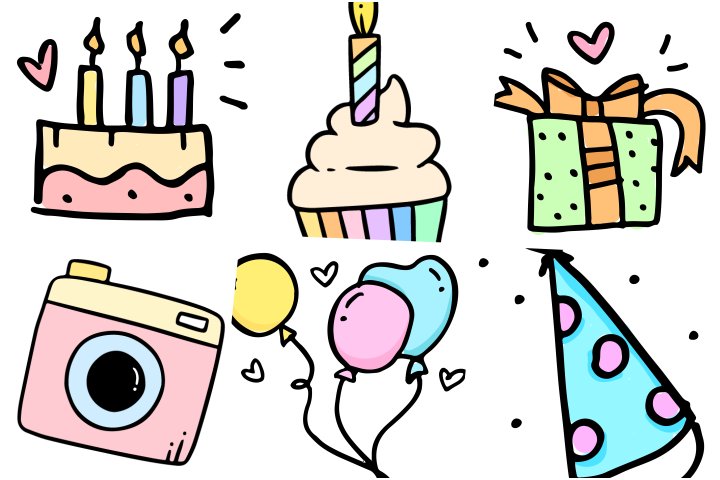 imagem de bolo de feliz aniversário para imprimir
