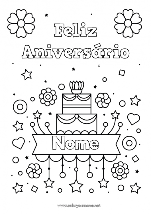 imagens de feliz aniversário para imprimir infantil