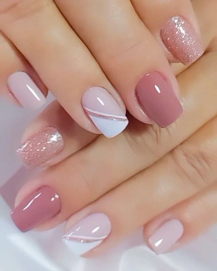 nail art unhas curtas