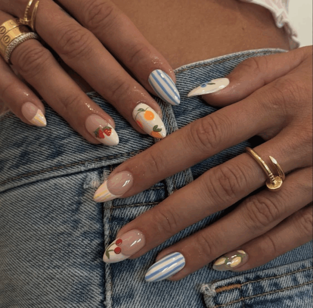 unhas geométricas