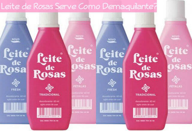 leite de rosas clareia a pele