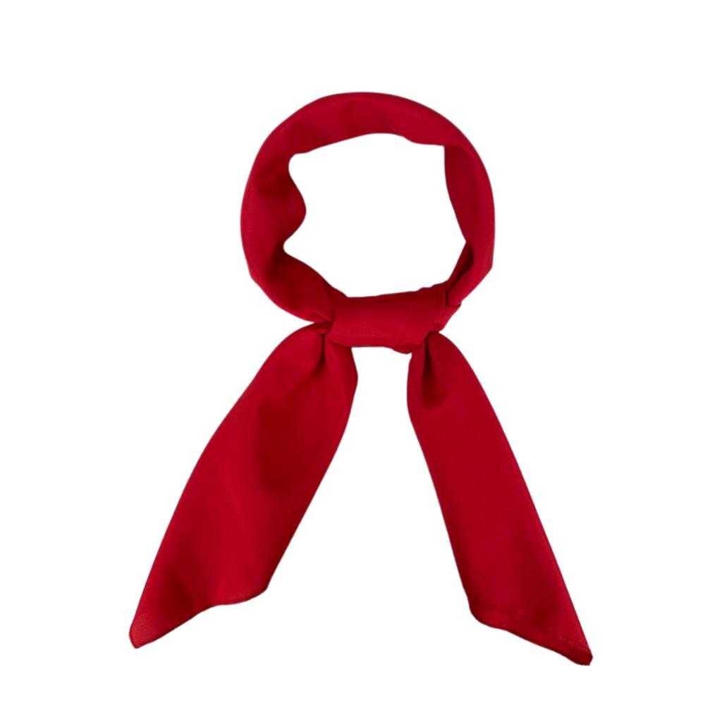 Lenço de cetim estampado