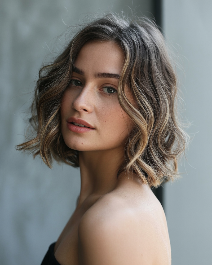 corte bob curto moderno