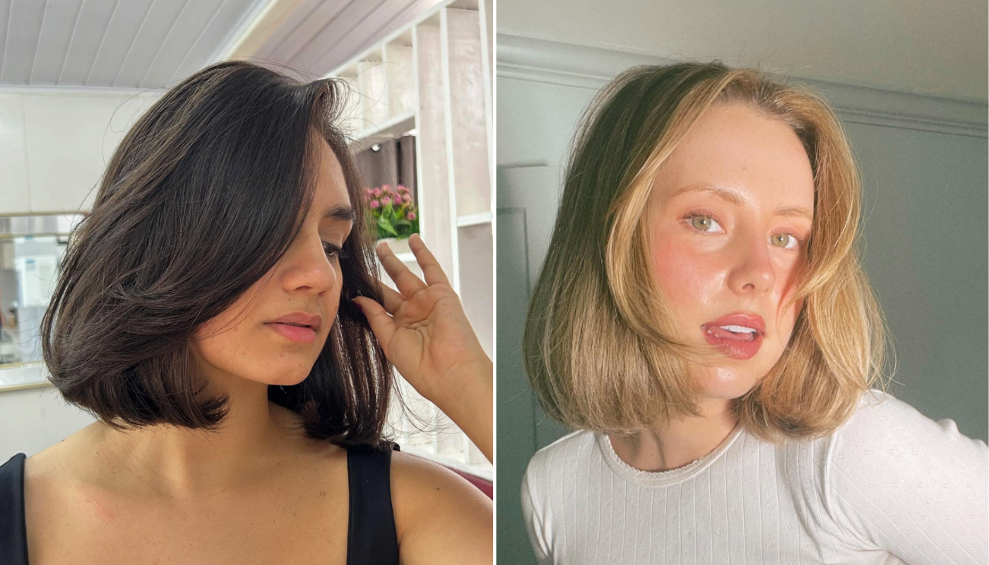 corte de cabelo médio repicado