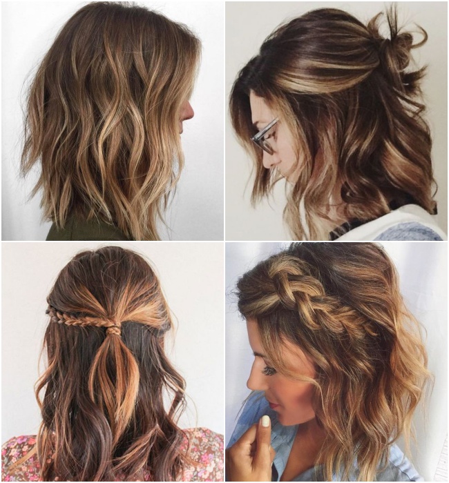 corte de cabelo médio repicado