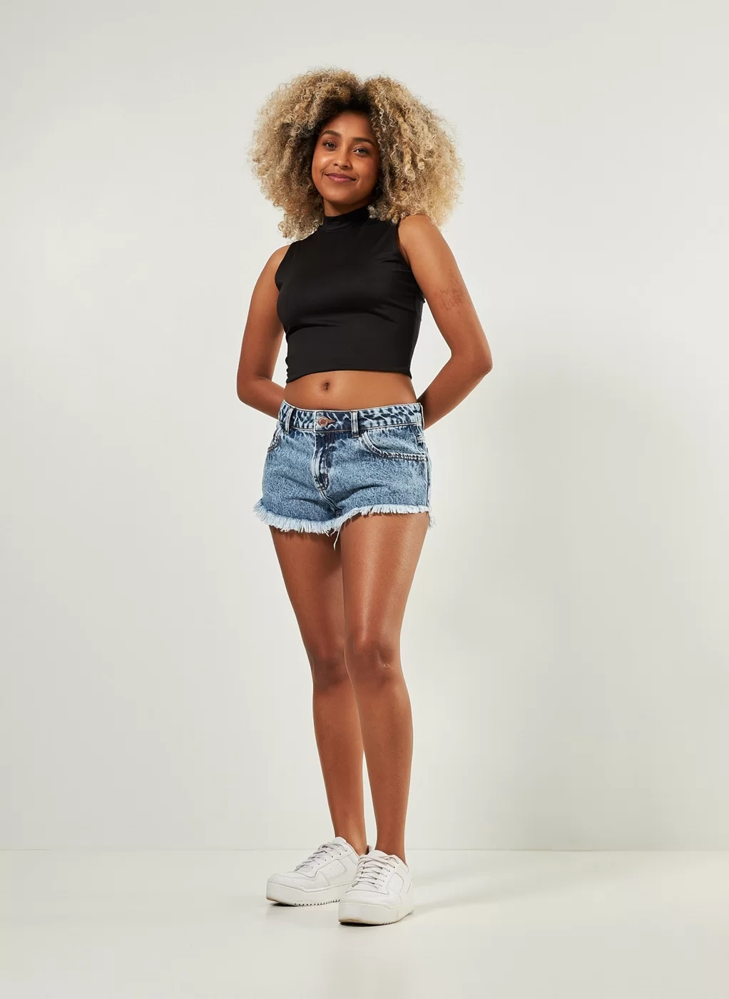 looks carnaval short jeans customizado