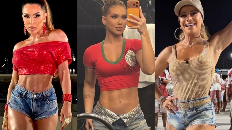 combinações abadá short jeans carnaval