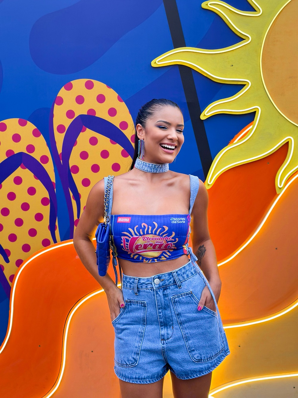 inspiração carnaval short jeans