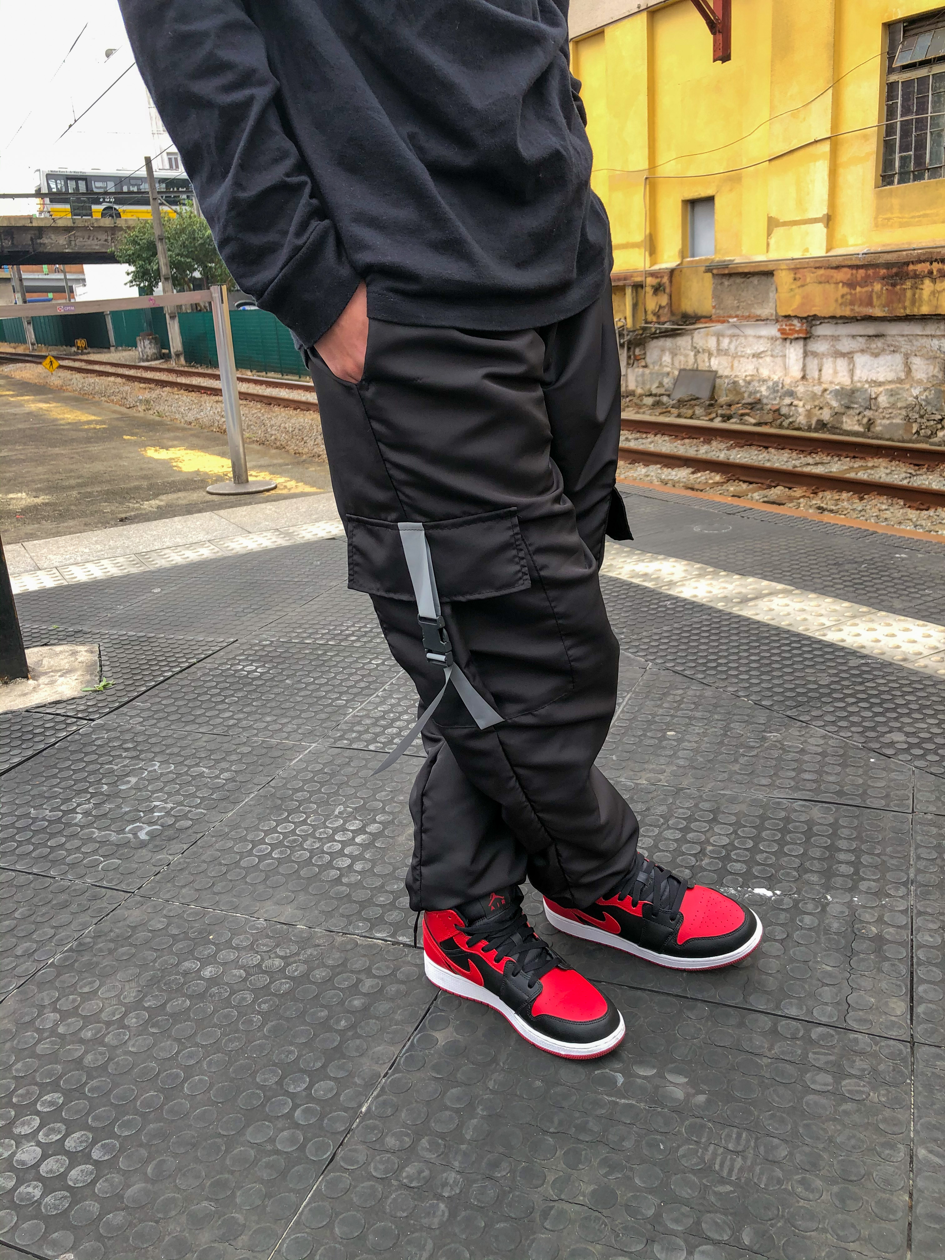 calça cargo alfaiataria
