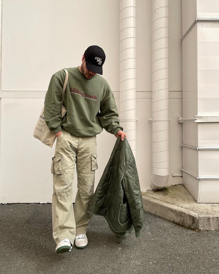 tendências calça cargo