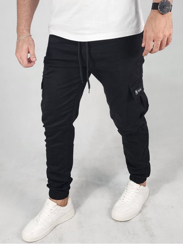 calça cargo wide leg