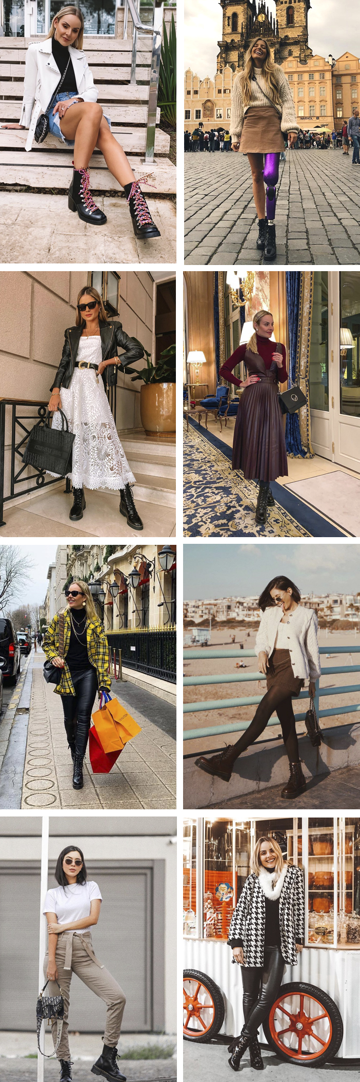bota coturno moda atual