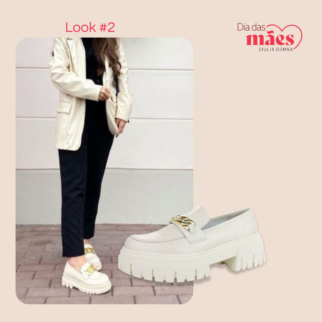 looks com mocassim tratorado inverno 2025