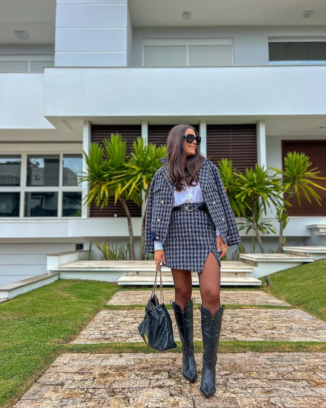 looks com camurça inverno 2025