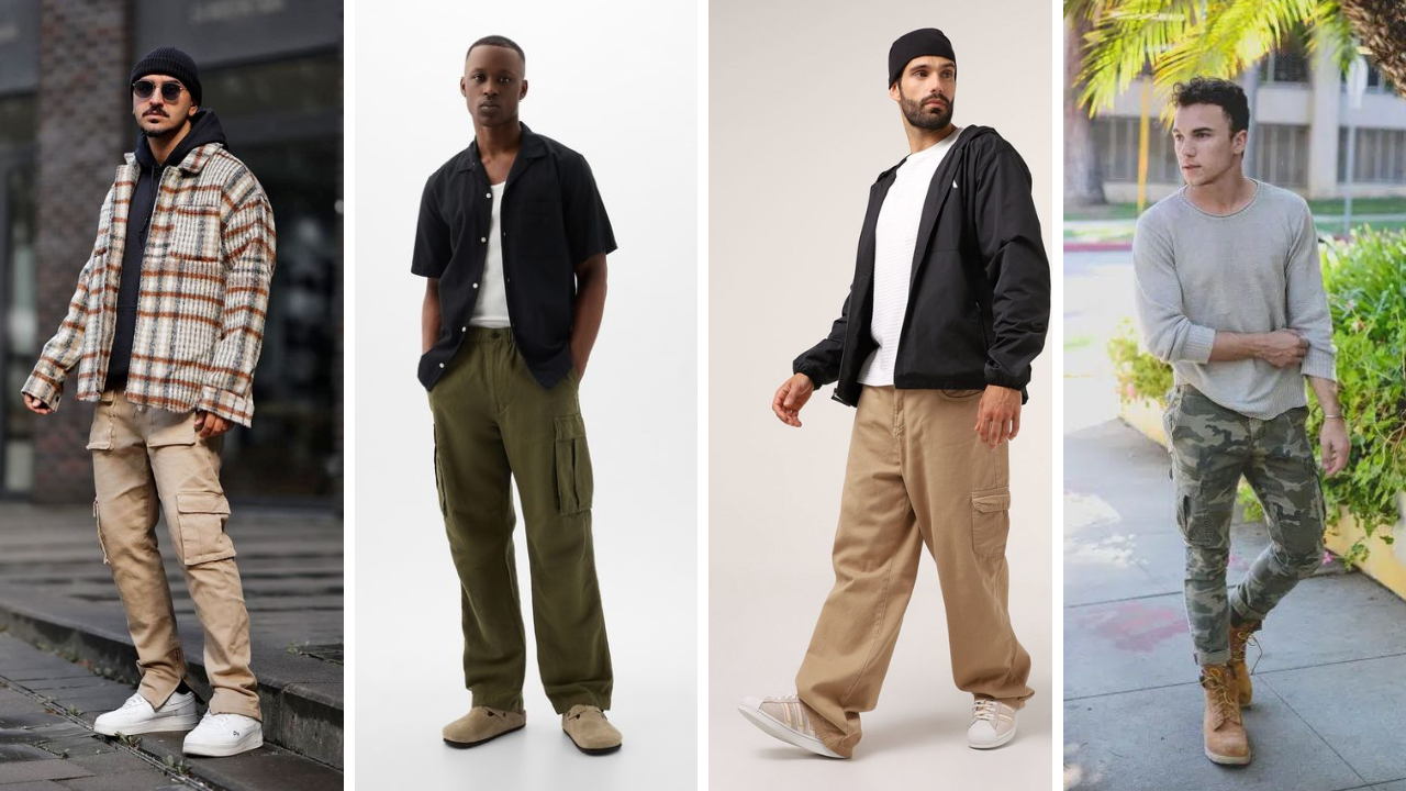 calça cargo feminina bege