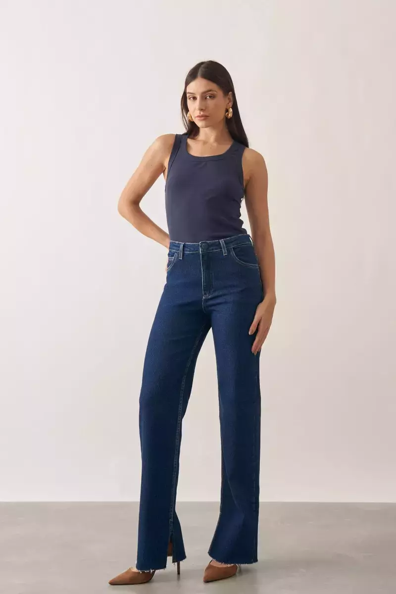 como usar calça wide leg